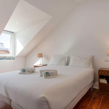Apartment Amidst The Rooftops Of Lisbon